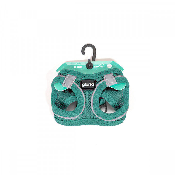 Dog Harness Gloria Trek Star 27-28 cm 31-34,6 cm Turquoise XS