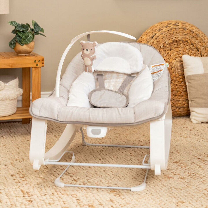 Hamac pour Bébé Ingenuity Blanc Gris