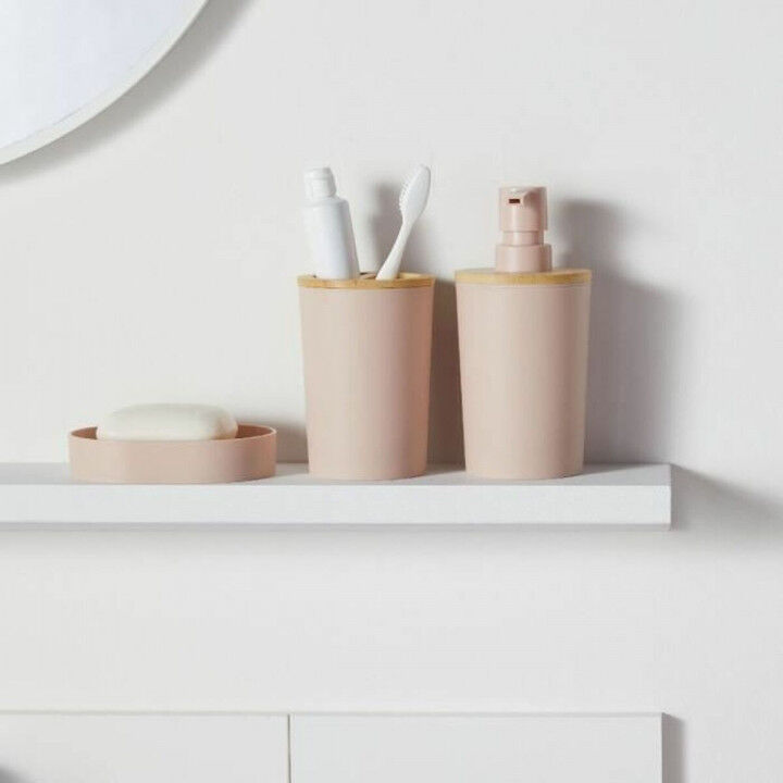 Set da Bagno TODAY HOY Rosa Plastica Moderno (6 Unità)