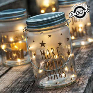 Botella LED Vintage Coconut