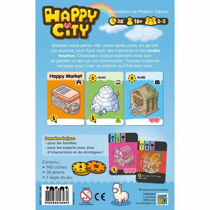 Tischspiel Asmodee Happy City