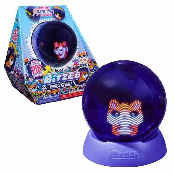 Animale Domestico virtuale BITZEE Hamsterball 20 x 12 x 20 cm