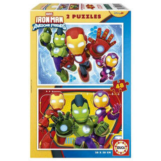 Puzzle Educa  Iron Man & His Awsome Friends 48 Stücke
