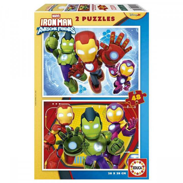 Puzzle Educa  Iron Man & His Awsome Friends 48 Stücke