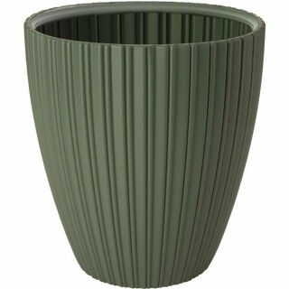 Vaso Garden ID Fancy Verde Polietilene 40 x 42 cm