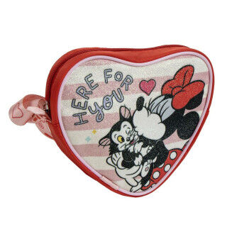 Sac à Bandoulière Minnie Mouse Rouge 15,0 x 14,0 x 4,0 cm