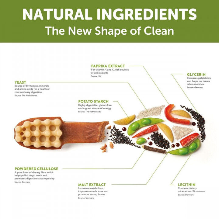 Natvoer Whimzees 18 Onderdelen