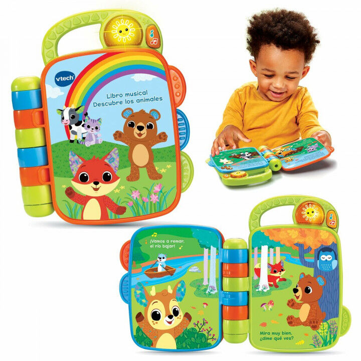 Mijn eerste muzikale boek Vtech 18,8 x 5,5 x 21,6 cm dieren