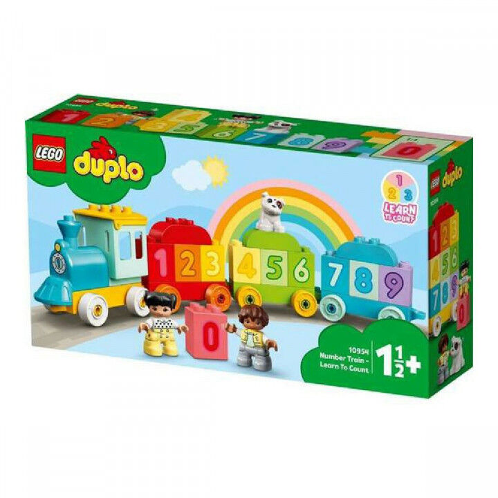 Juego de Construcción Duplo Number Train Lego 10954 Multicolor 23 Piezas (23 pcs)