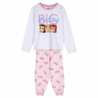 Pijama Infantil Disney Princess Blanco