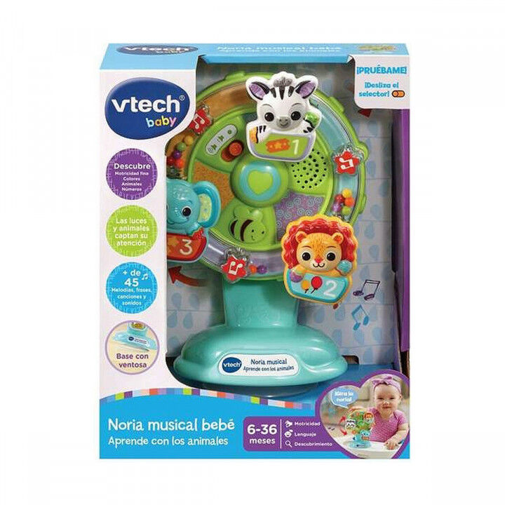 Giocattolo Interattivo Vtech Aprende con los animales! (ES)