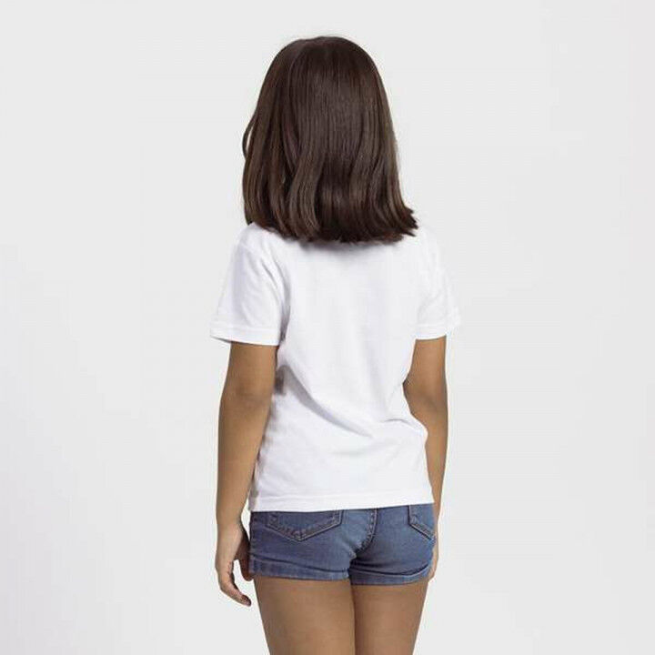 Camiseta de Manga Corta Infantil The Lion King Blanco