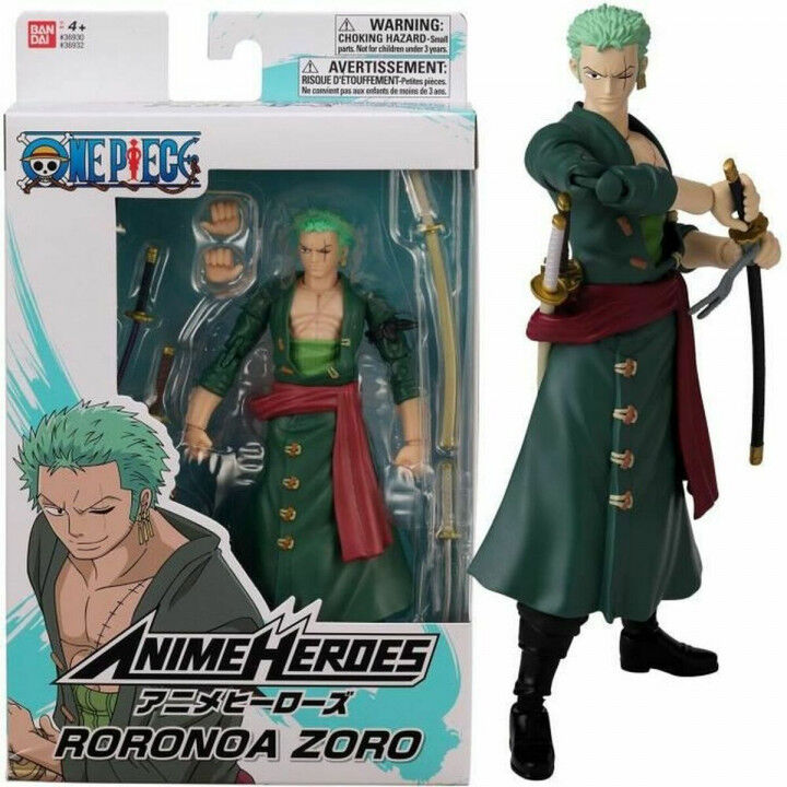 Ledenpop One Piece Anime Heroes - Roronoa Zoro 17 cm