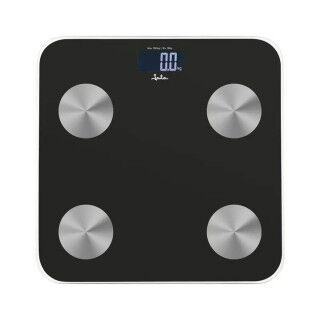 Báscula Digital de Baño JATA HBAS1155 Negro Vidrio Cristal Templado 180 kg