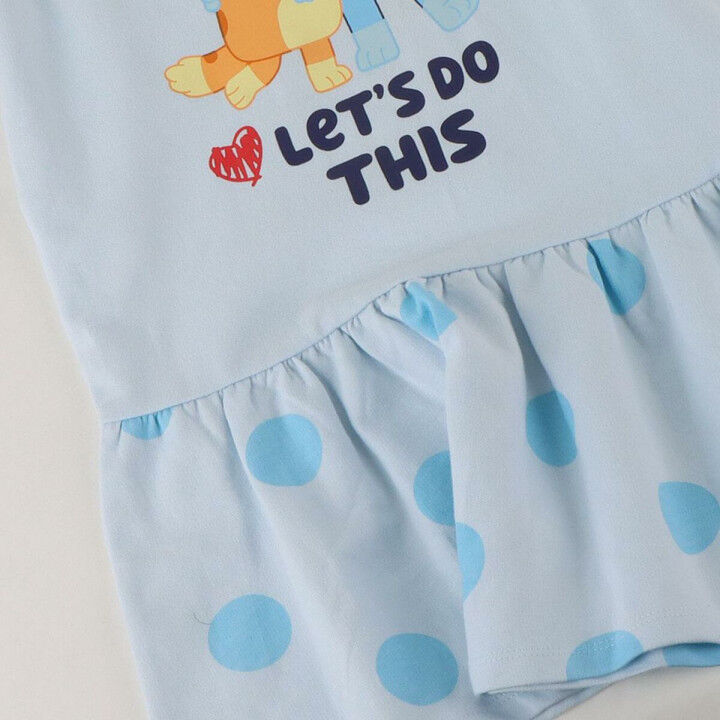 Kleid Bluey Hellblau