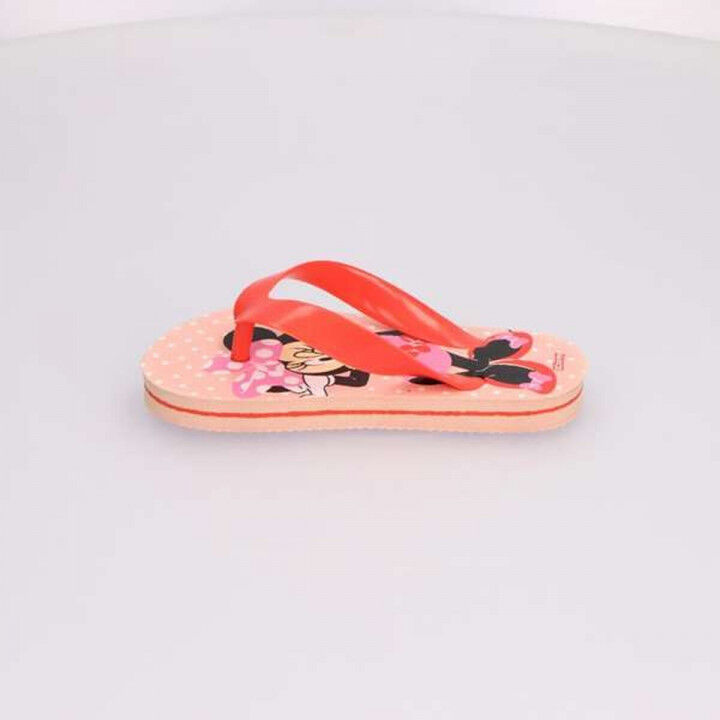 Ciabatte per Bambini Minnie Mouse Corallo