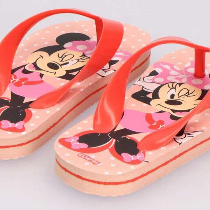 Slippers voor Kinderen Minnie Mouse Koraal