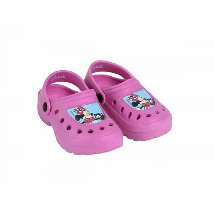 Strandclogs Minnie Mouse Dunkelrosa 28-29