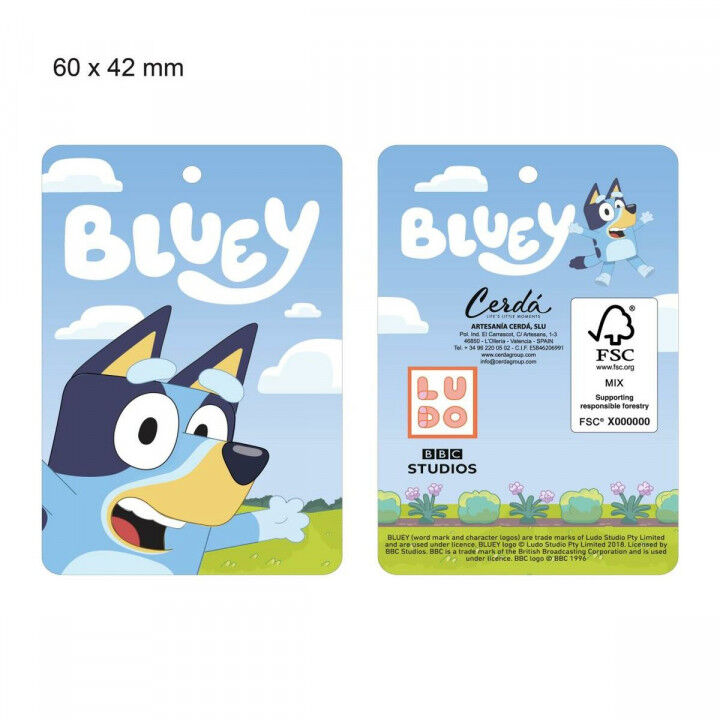 Hausschuhe Bluey Hellblau