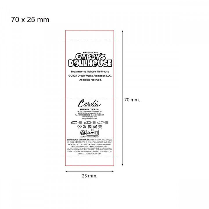 Chaussons Gabby's Dollhouse Rose 22-23