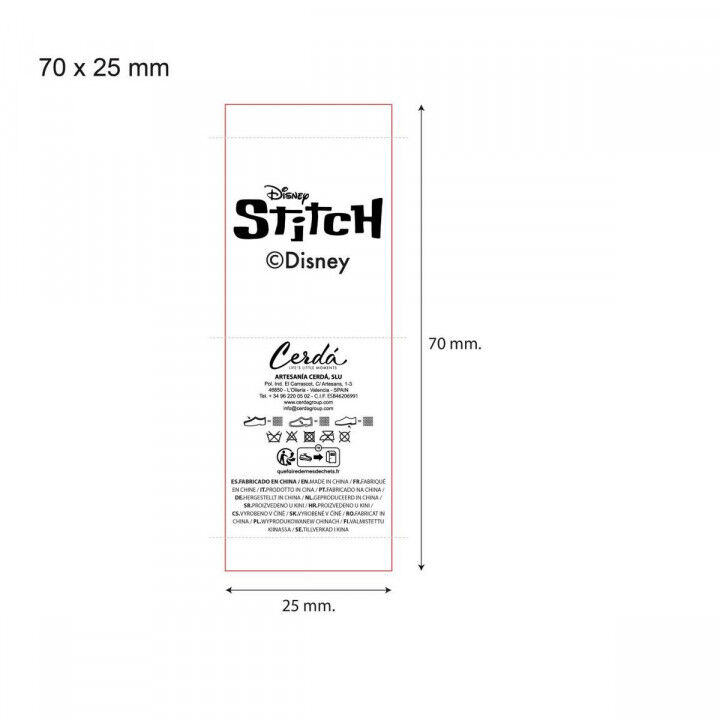 Slippers Voor in Huis Stitch Licht Blauw 26-27