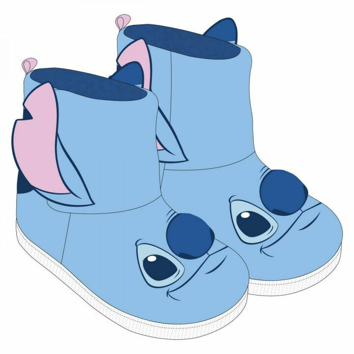 Slippers Voor in Huis Stitch Licht Blauw 30-31
