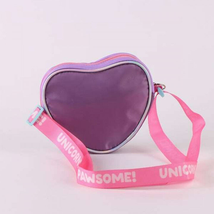 Schoudertas The Paw Patrol Lila 15 x 14 x 4 cm