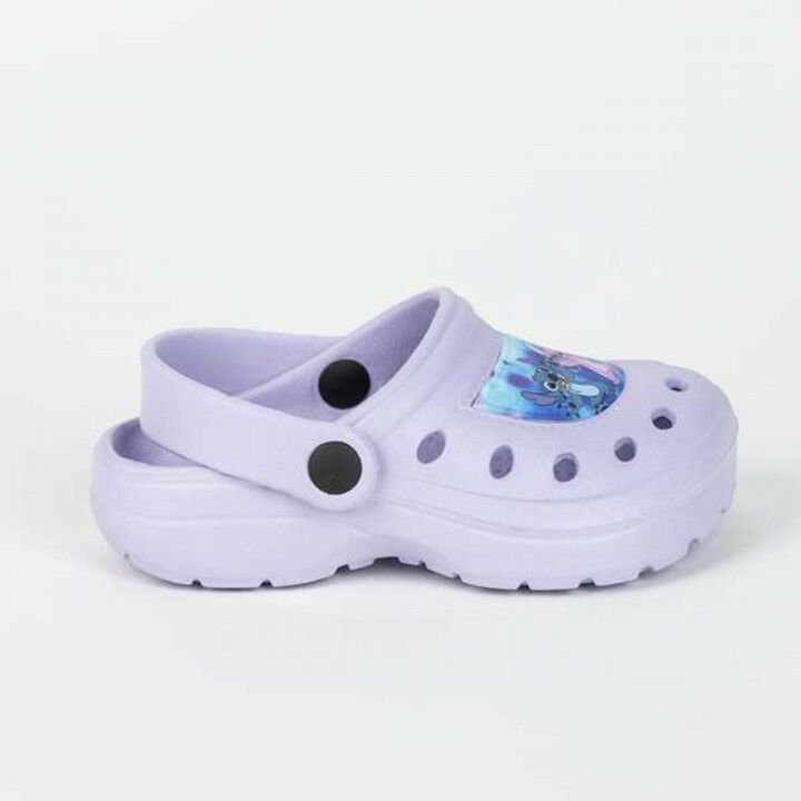 Zuecos Stitch Morado 30-31