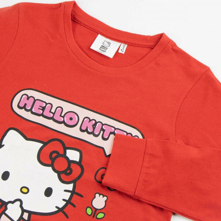 Pyjama Kinderen Hello Kitty Rood