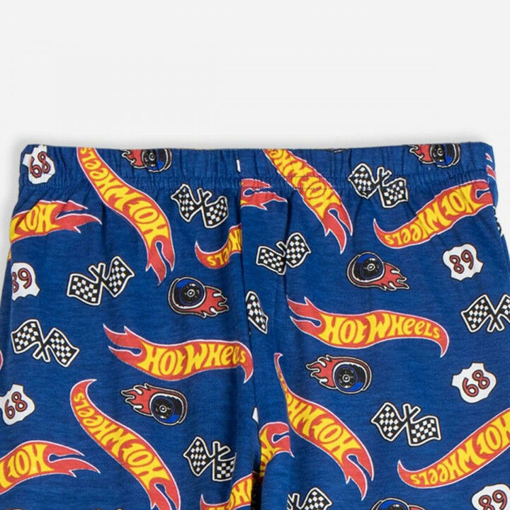 Pyjama Kinderen Hot Wheels Blauw