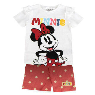 Set of clothes Minnie Mouse Coral