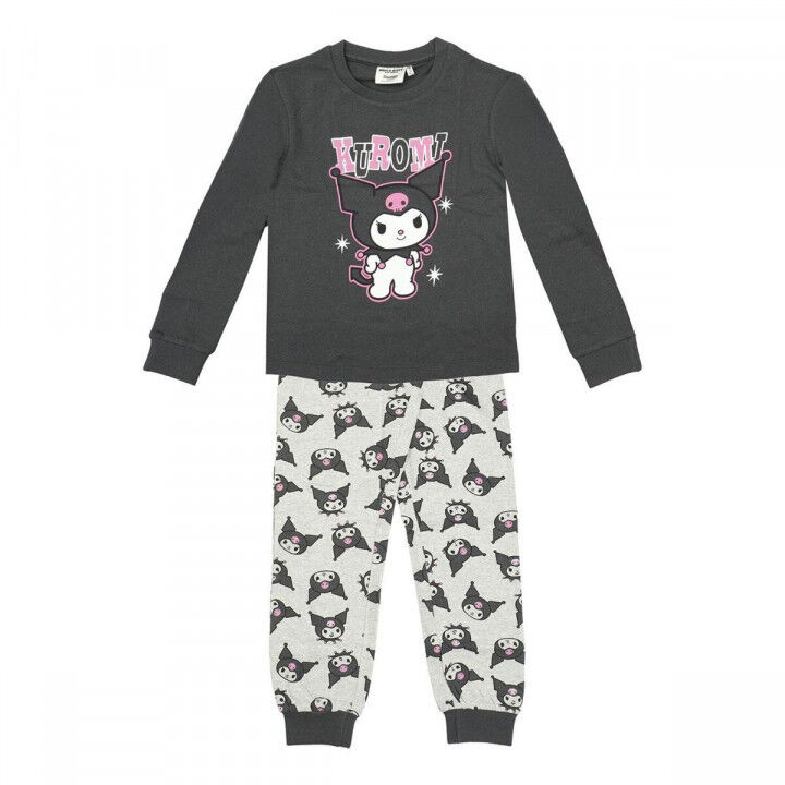 Pyjama Kinderen Kuromi Grijs