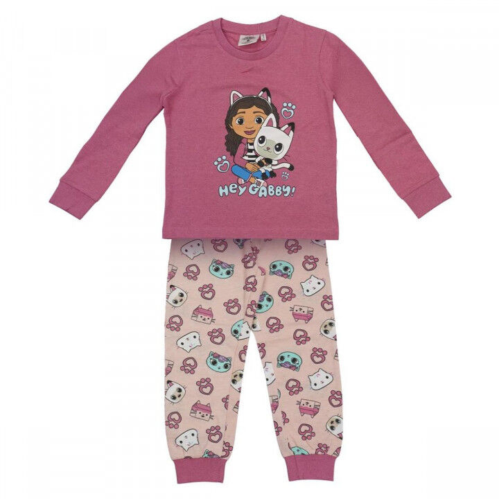 Pyjama Enfant Gabby's Dollhouse Rose