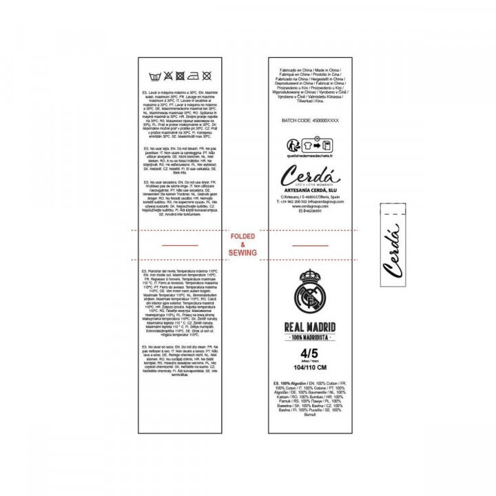 Packung Unterhosen Real Madrid C.F. Bunt