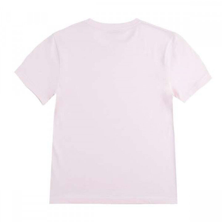 Child's Short Sleeve T-Shirt Stitch Light Pink