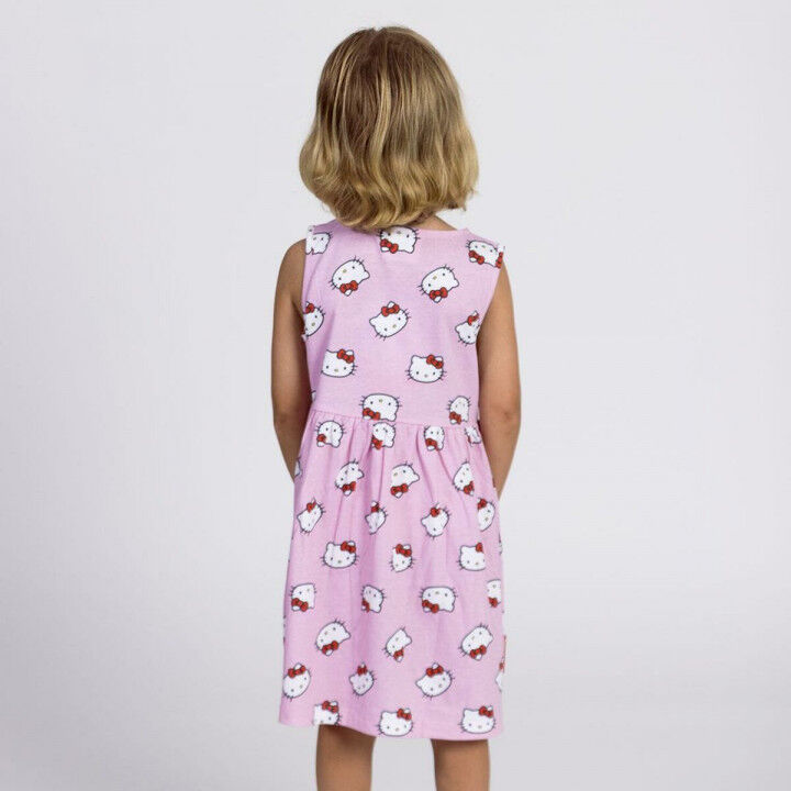 Vestido Hello Kitty Rosa 12 Años