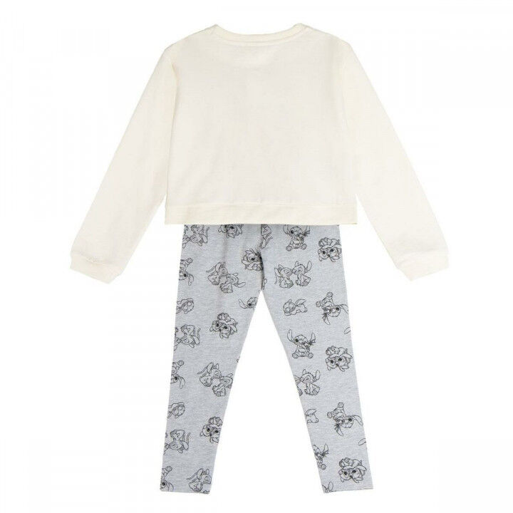 Ensemble de Vêtements Stitch Beige