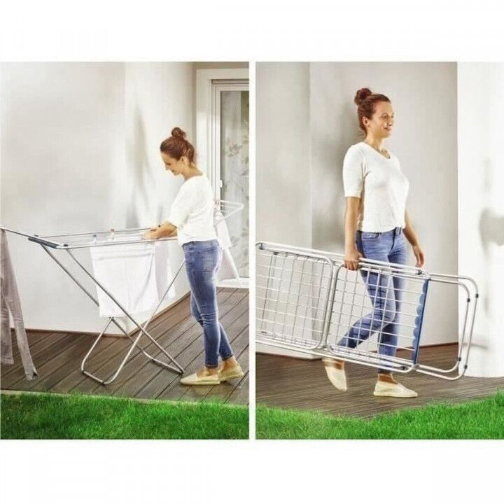 Corde à linge Leifheit Gris Aluminium 18 m