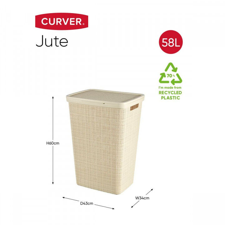 Laundry basket Curver White