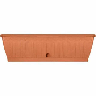 Jardinera Autorriego Garden ID Terracota 60 cm