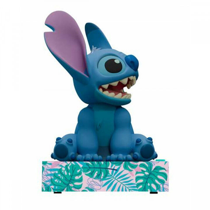 Reloj Despertador Stitch Luz Fecha