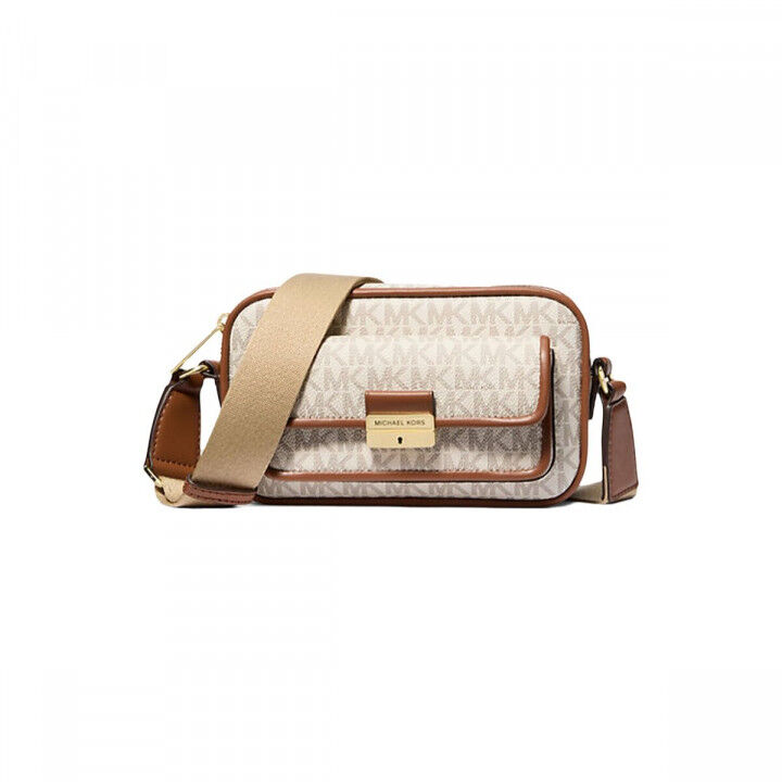 Umhängetasche Michael Kors MIRELLA Beige 20 x 12 x 5 cm
