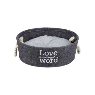 Cuccia per Cani Trixie Lian Antracite Ø 37 cm