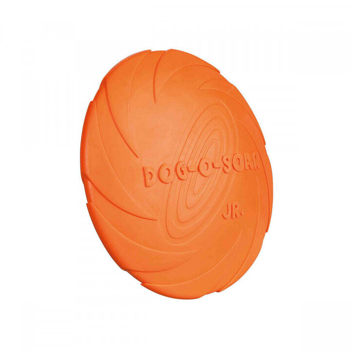 Frisbee Trixie Dog Disc Caucciù Ø 18 cm Azzurro Arancio