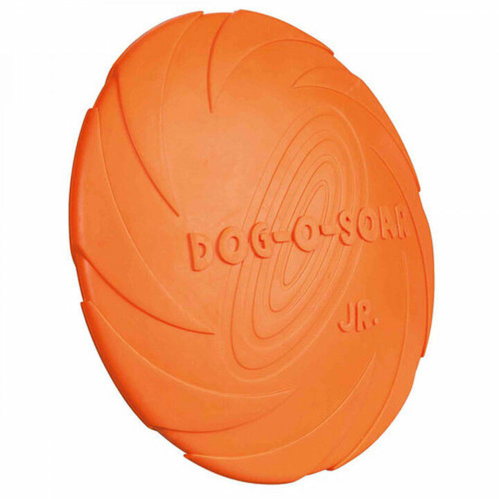 Frisbee Trixie Dog Disc Caoutchouc Ø 18 cm Bleu Orange