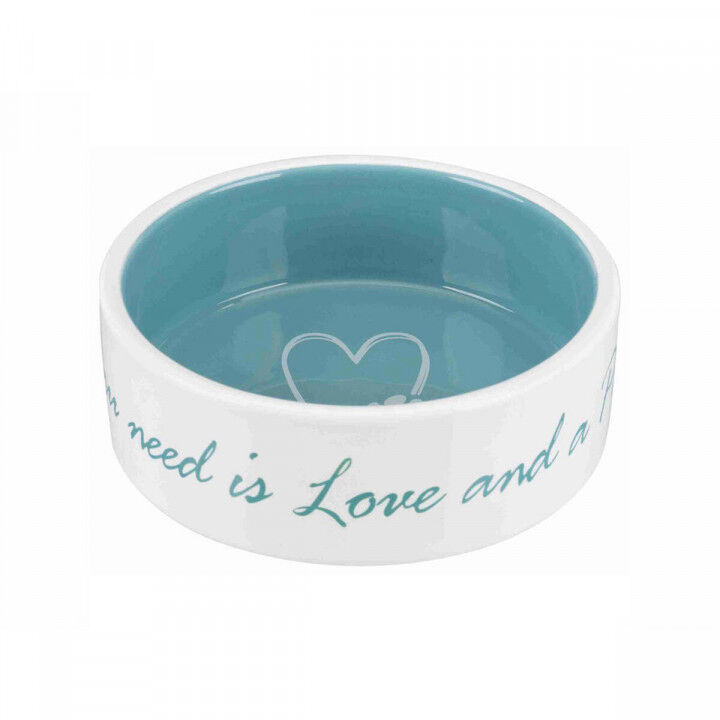 Mangeoire pour chiens Trixie Pet's Home Bleu Crème Ø 12 cm 300 ml