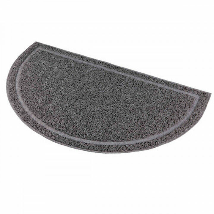 Alfombra para Arenero de Gatos Trixie Antracita PVC 59 × 35 cm