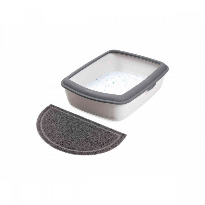 Tappetino per Lettiera per Gatti Trixie Antracite PVC 59 × 35 cm