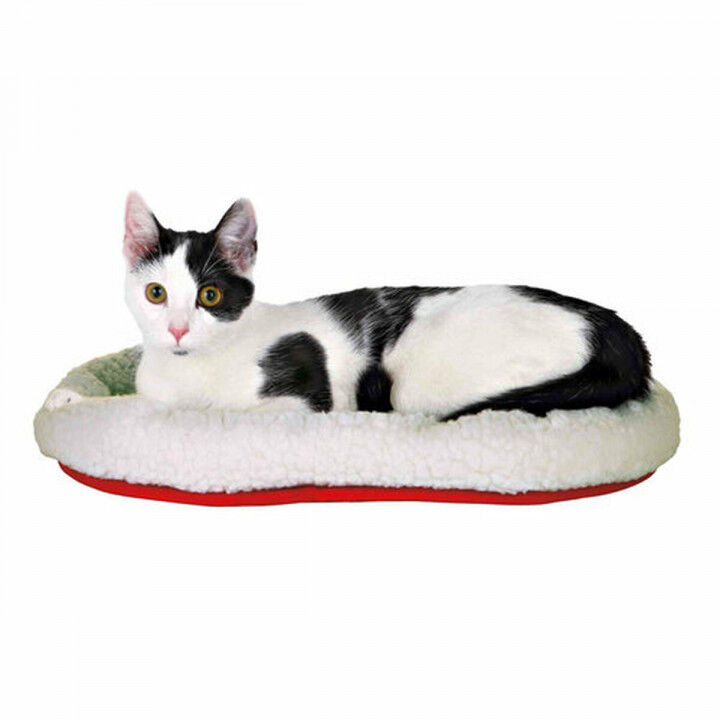 Kattenbed Trixie Wit Rood 47 × 38 cm