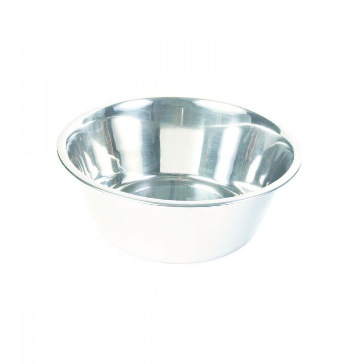 Comedero para Mascotas Trixie Acero Inoxidable 4,5 L Plateado